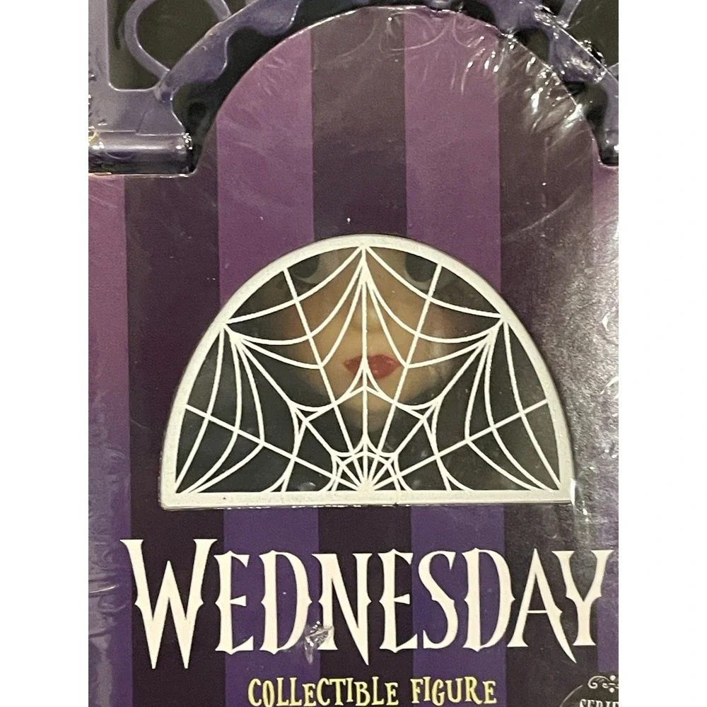Just Play Wednesday Collectible Figure Series 1 Stackable House Dress Wednesday